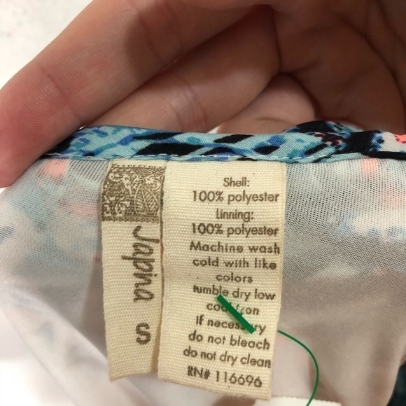 Japna Neon Maxi Dress Small Blue Halter Women’s - Picture 5 of 7